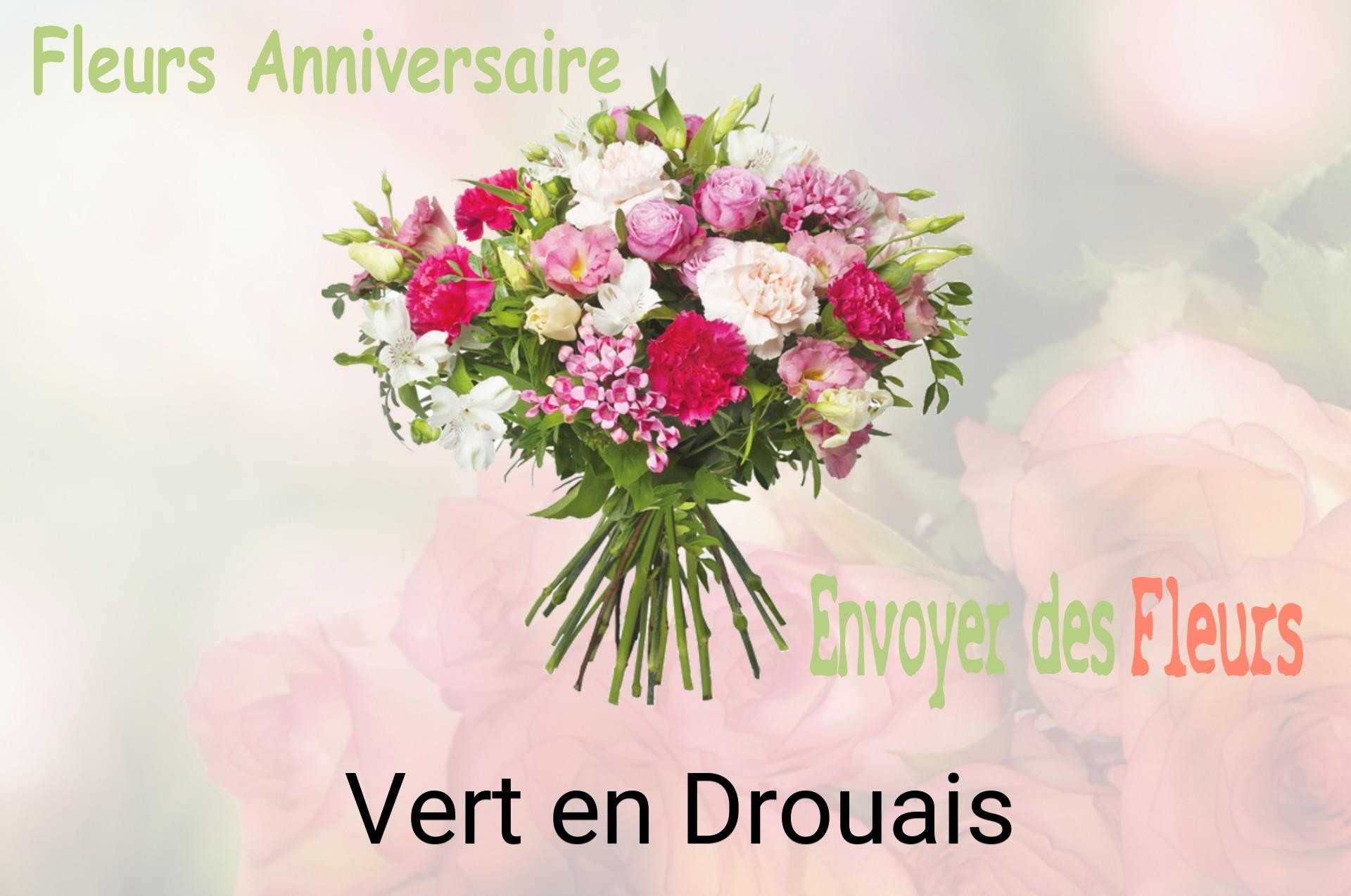 Bouquet de fleurs d’anniversaire livré à Vert-en-Drouais