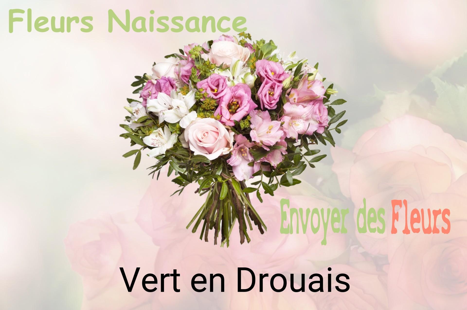 Bouquet de fleurs de naissance livré à Vert-en-Drouais
