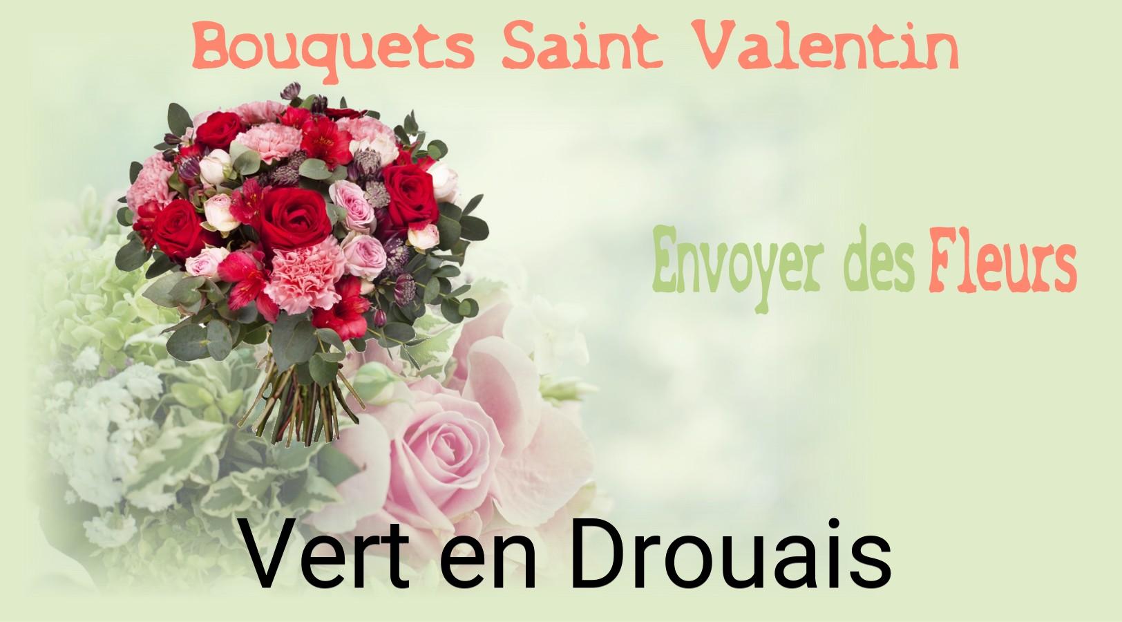 Roses de Saint-Valentin livrées à Vert-en-Drouais